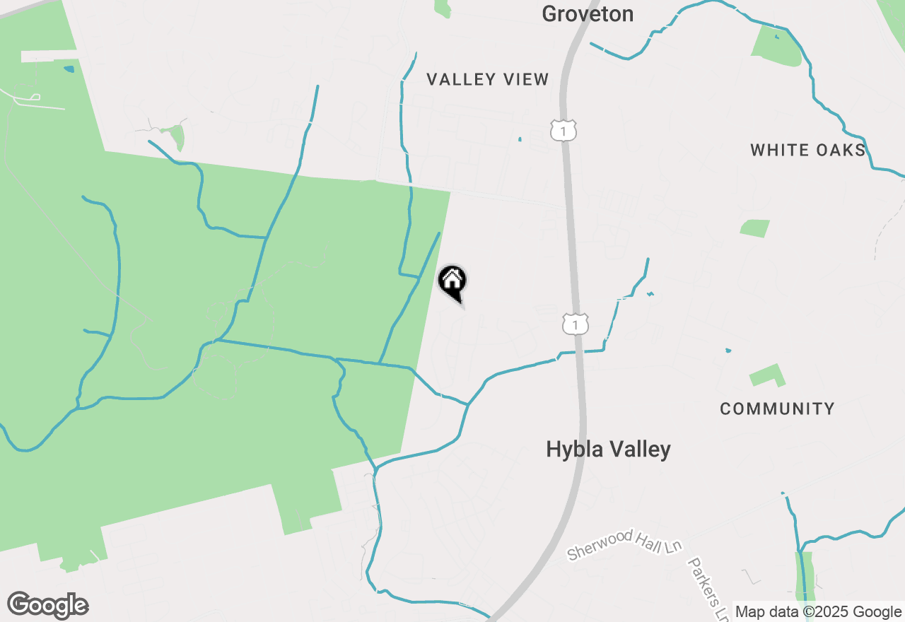 Map of 3421 Beechcraft Drive, Alexandria, VA 22306