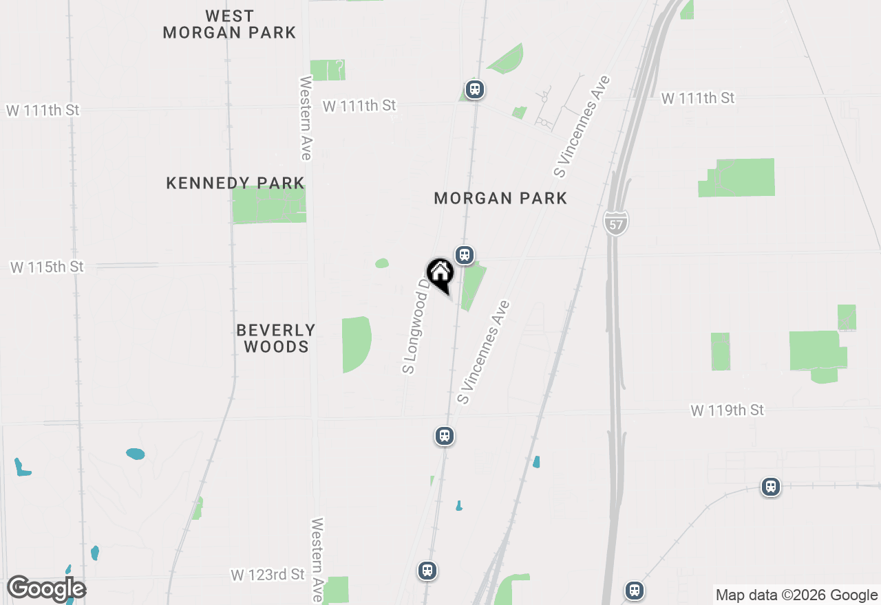 Map of 11600 S Hale Avenue, Chicago, IL 60643