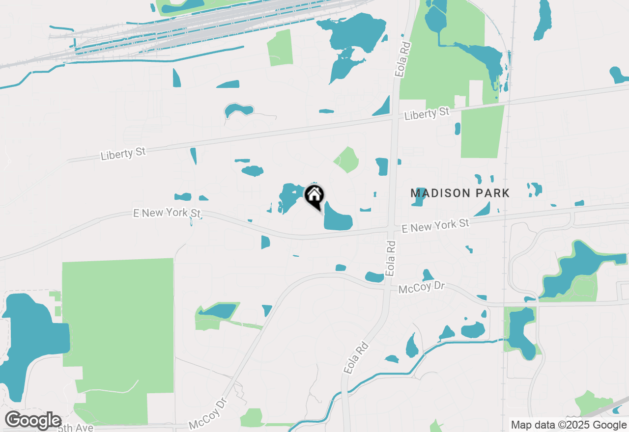 Map of 463 Vaughn Circle, Aurora, IL 60502