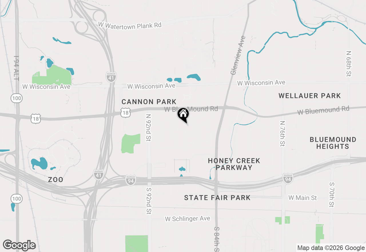 Map of 211 N 88th St, Wauwatosa, WI 53226