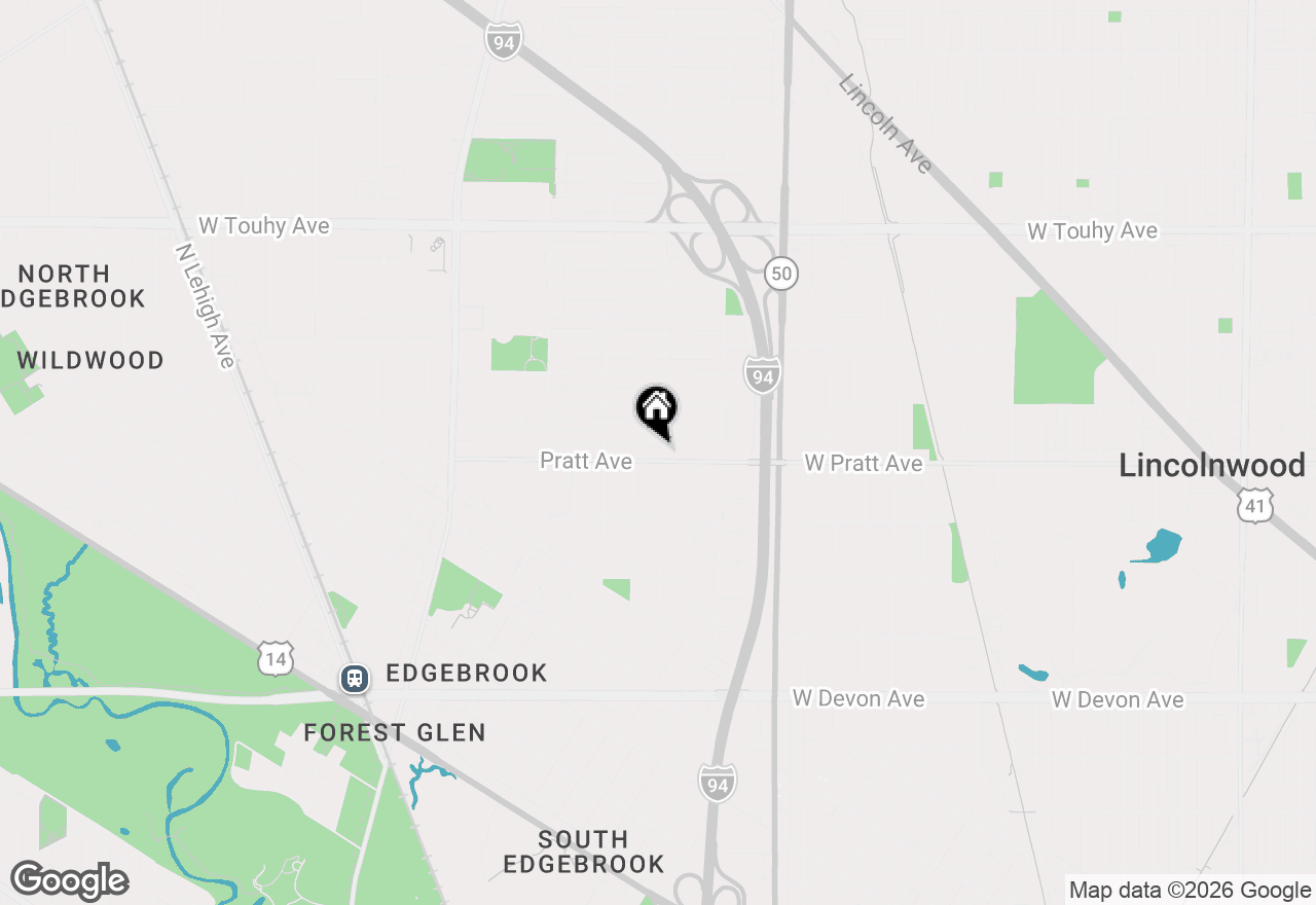 Map of 5000 Pratt Avenue, Skokie, IL 60077