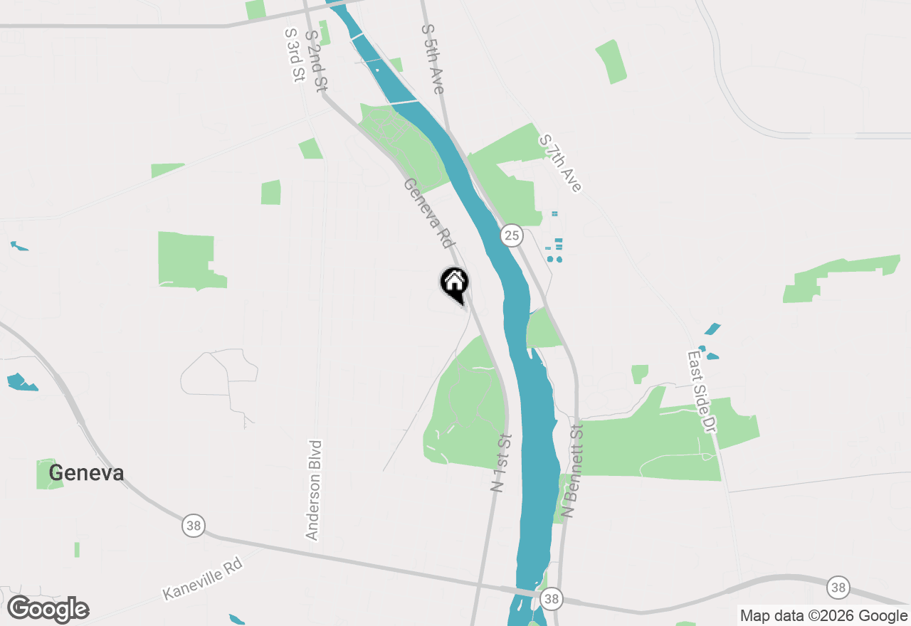 Map of 63 White Oak Circle #63, St. Charles, IL 60174