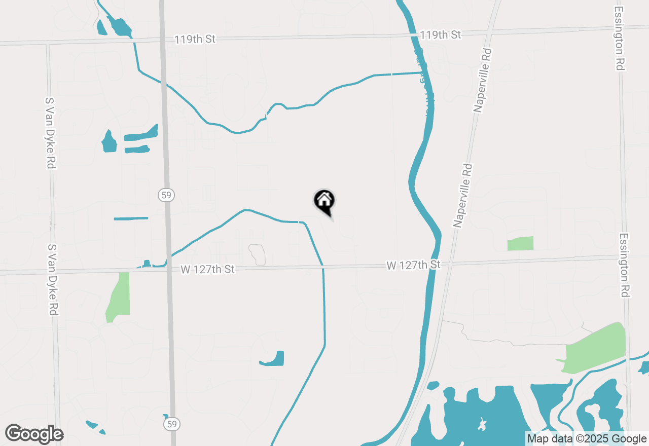 Map of 23530 W Lansdowne Road, Plainfield, IL 60585
