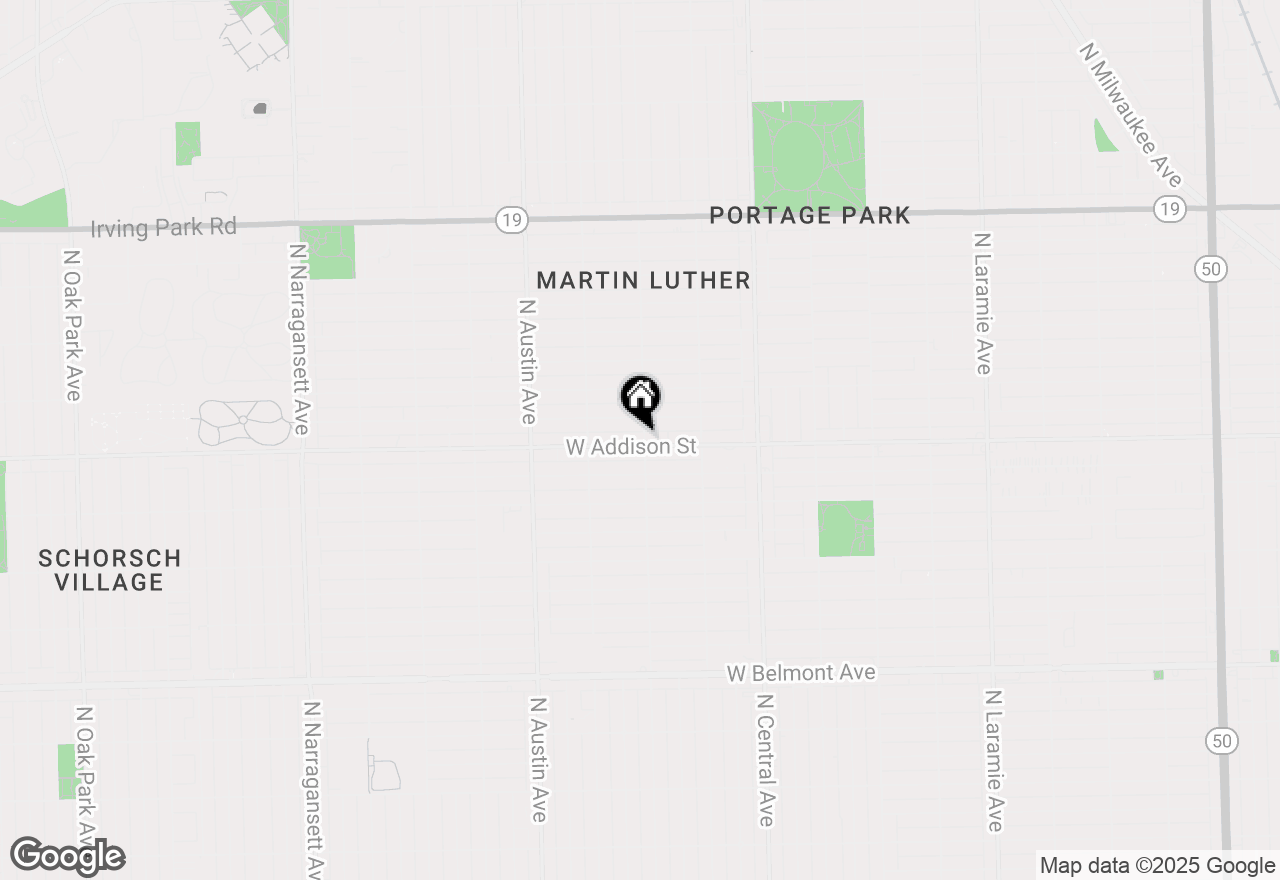 Map of 5800 W Addison Street, Chicago, IL 60634