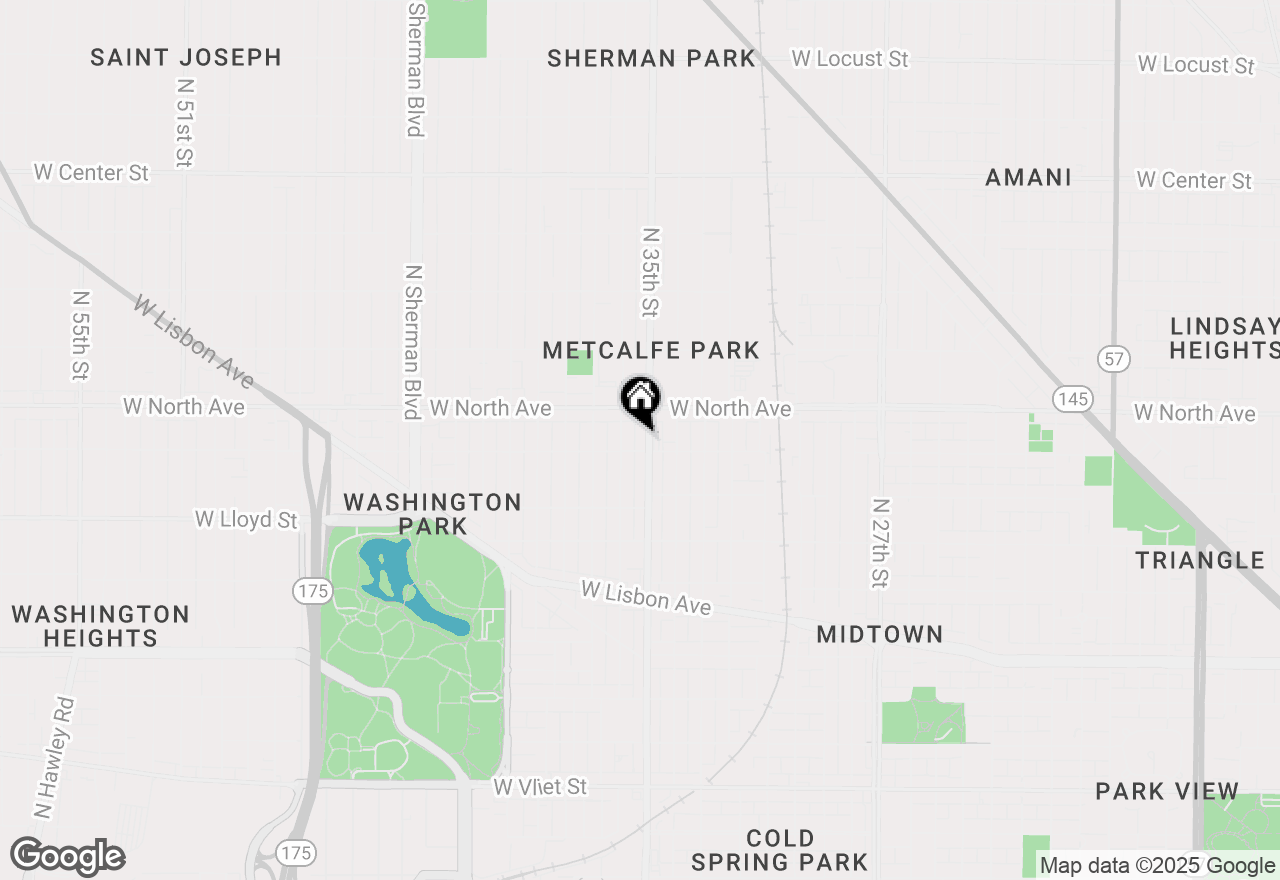 Map of 2201 N 35th St #2221, Milwaukee, WI 53208