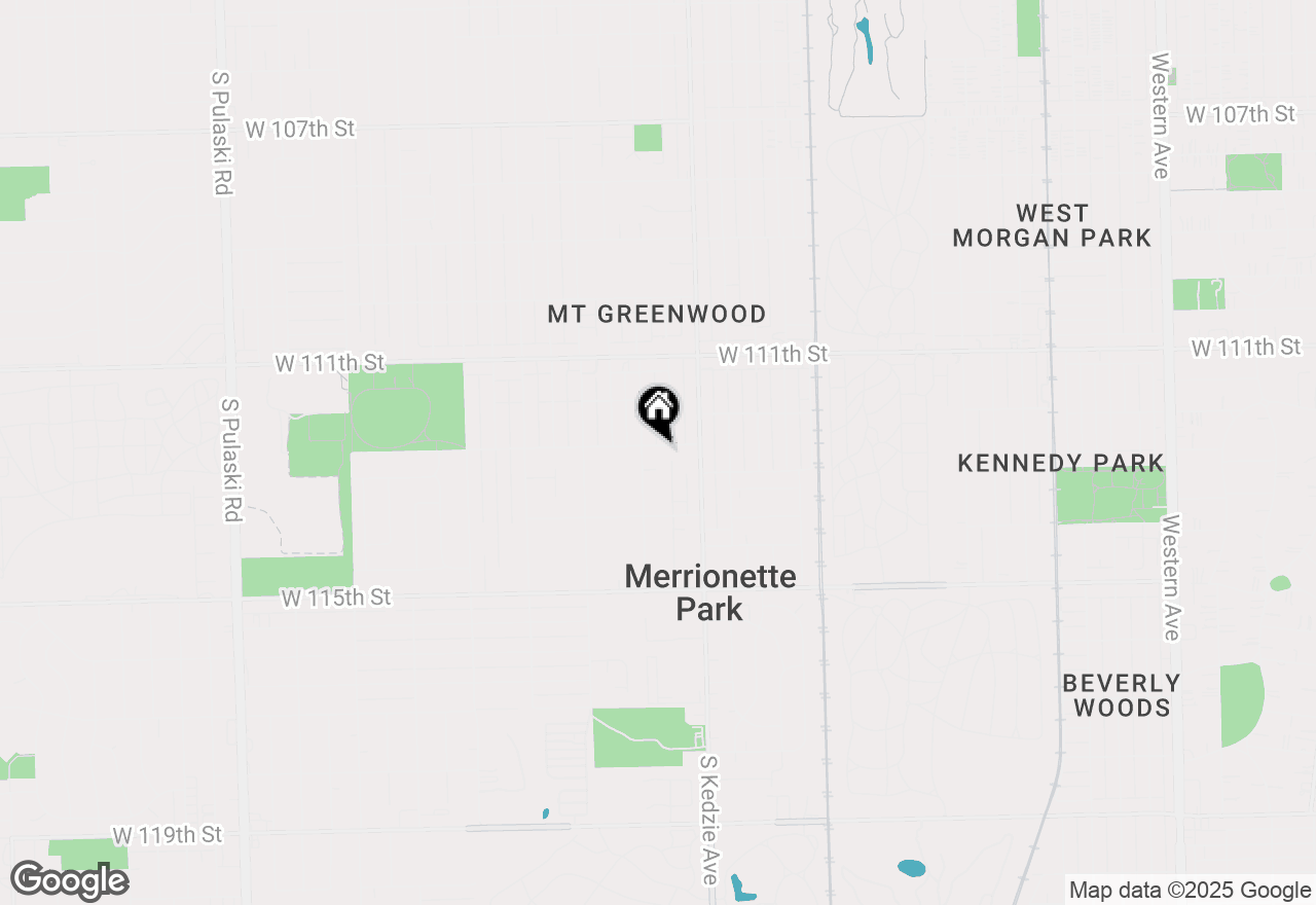 Map of 3243 W 112th Place, Chicago, IL 60655