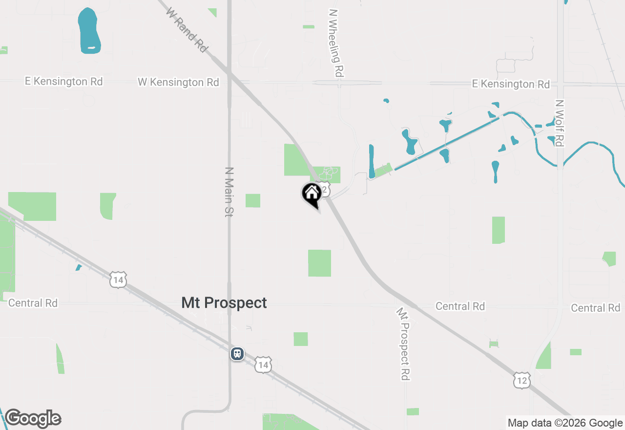 Map of 303 N Owen Street, Mount Prospect, IL 60056