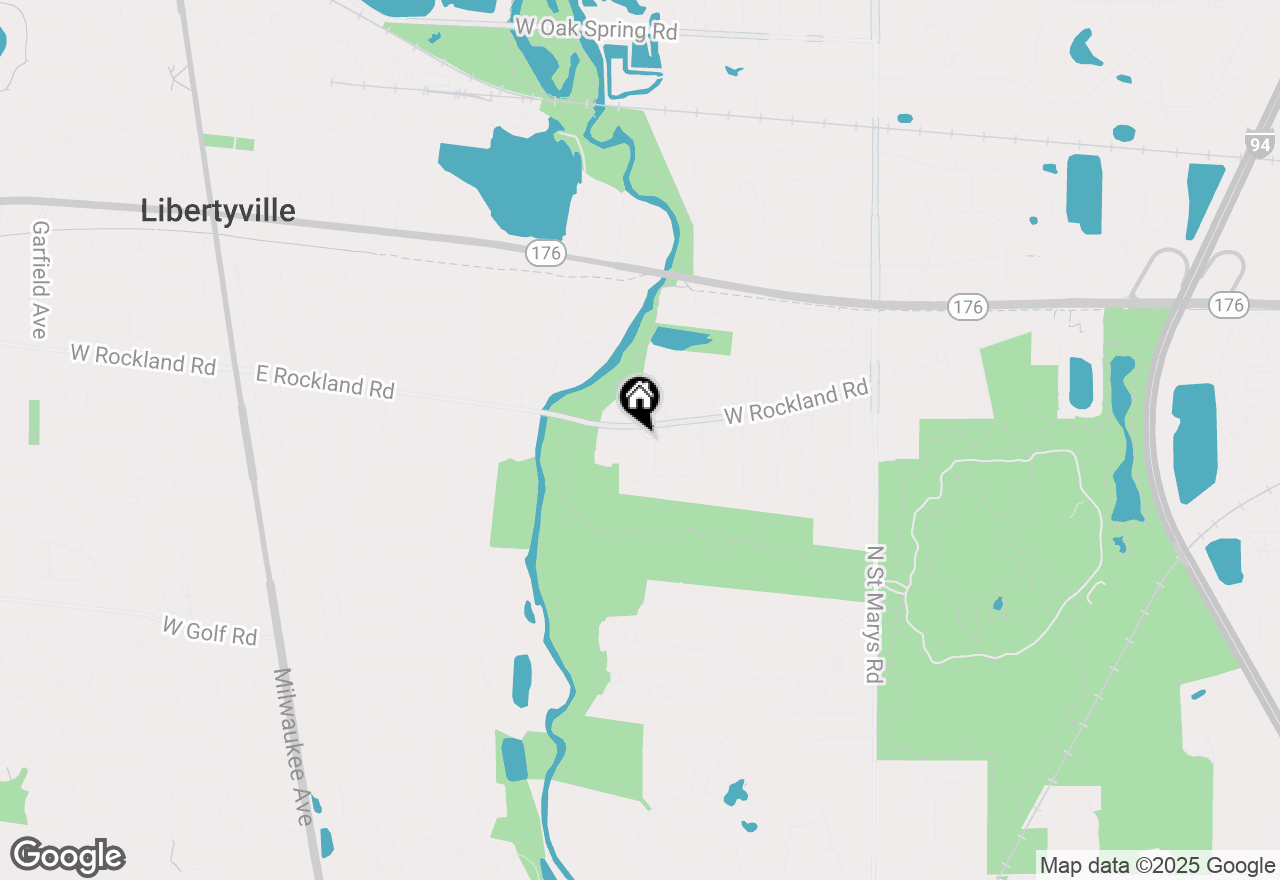 Map of 15521 W Rockland Road, Libertyville, IL 60048