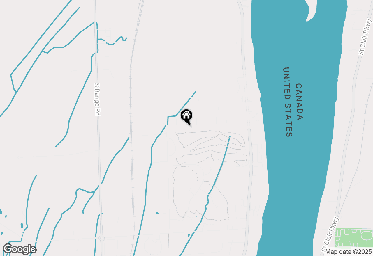 Map of 4187 Blue River Drive, St, MI 48079