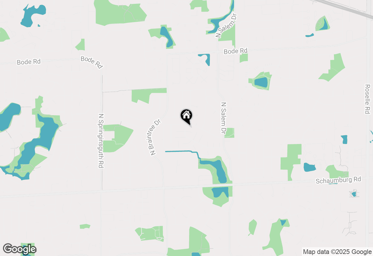 Map of 921 Shattuck Court, Schaumburg, IL 60194