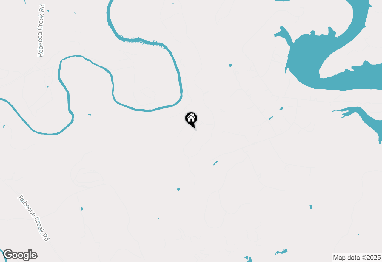 Map of 1610 Paradise Pkwy, Canyon Lake, TX 78133