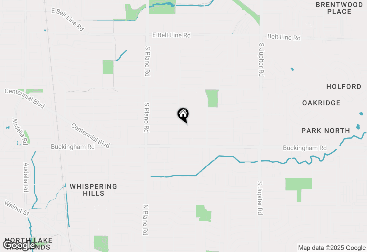 Map of 1605 Baltimore Drive, Richardson, TX 75081