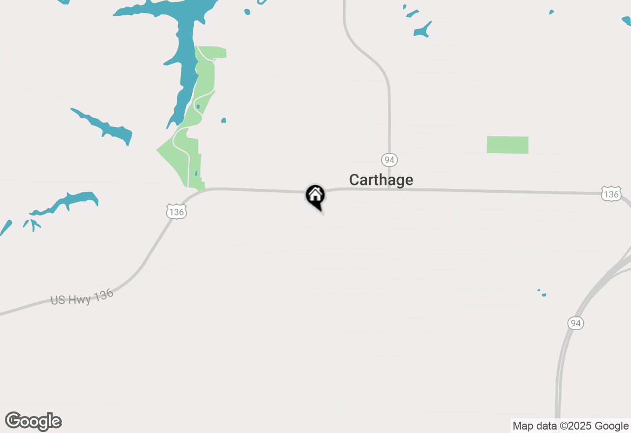 Map of 20 Randolph, Carthage, IL 62321