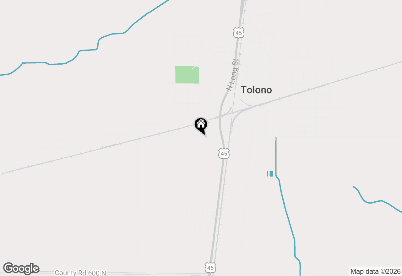 Map of 313 Woodworth Drive, Tolono, IL 61880