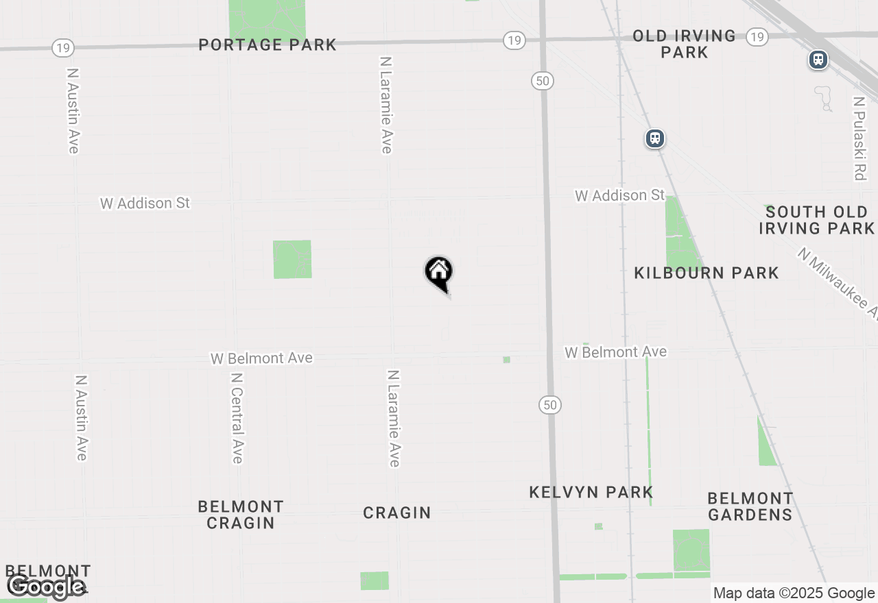 Map of 5049 W Henderson Street, Chicago, IL 60641