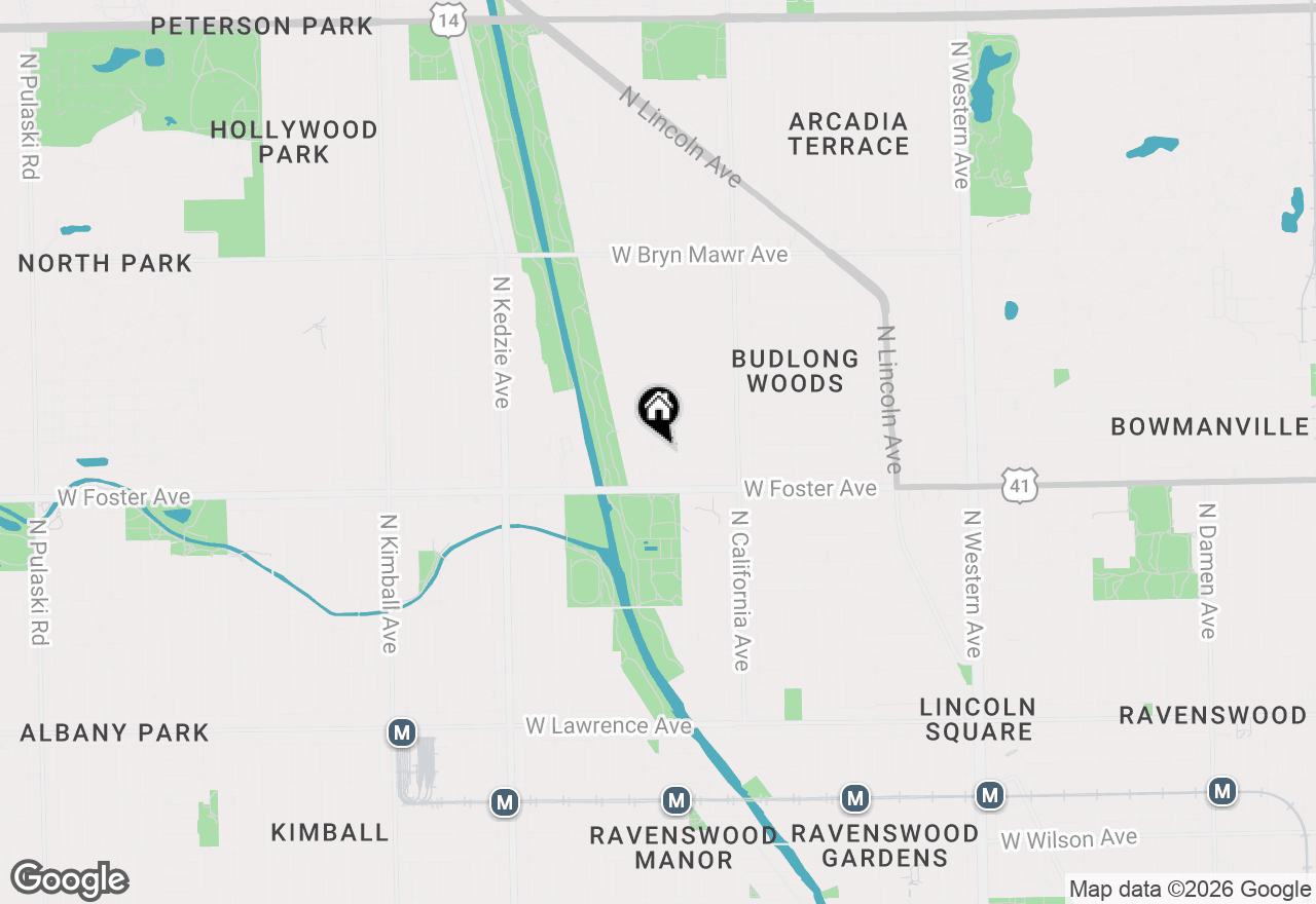 Map of 2918 W Farragut Avenue, Chicago, IL 60625