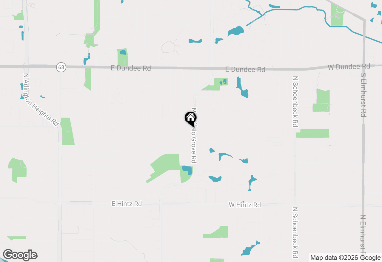 Map of 3115 N Stratford Road, Arlington Heights, IL 60004