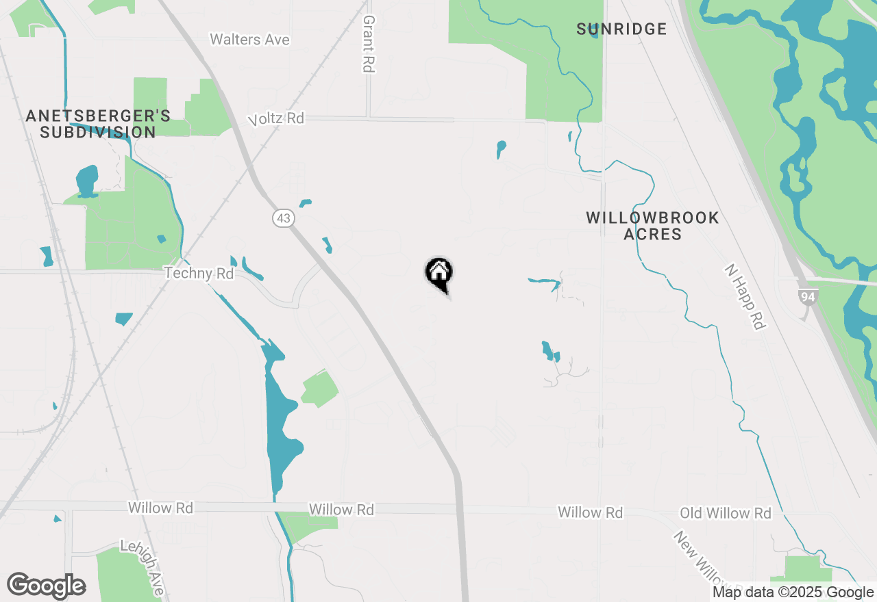 Map of 819 Turnberry Lane, Northbrook, IL 60062