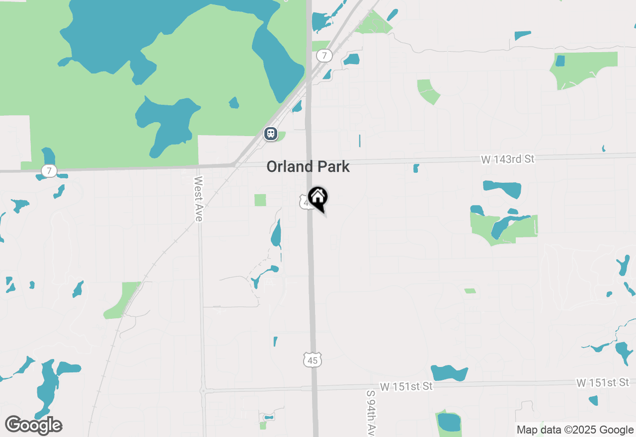 Map of 14445 S La Grange Road, Orland Park, IL 60462