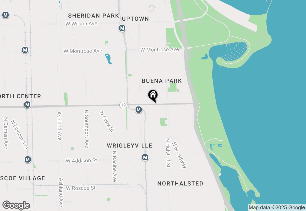 Map of 901 W Irving Park Road #3, Chicago, IL 60613