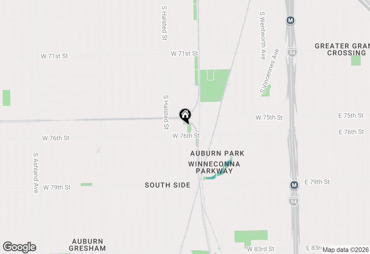 Map of 7531 S Union Avenue, Chicago, IL 60620