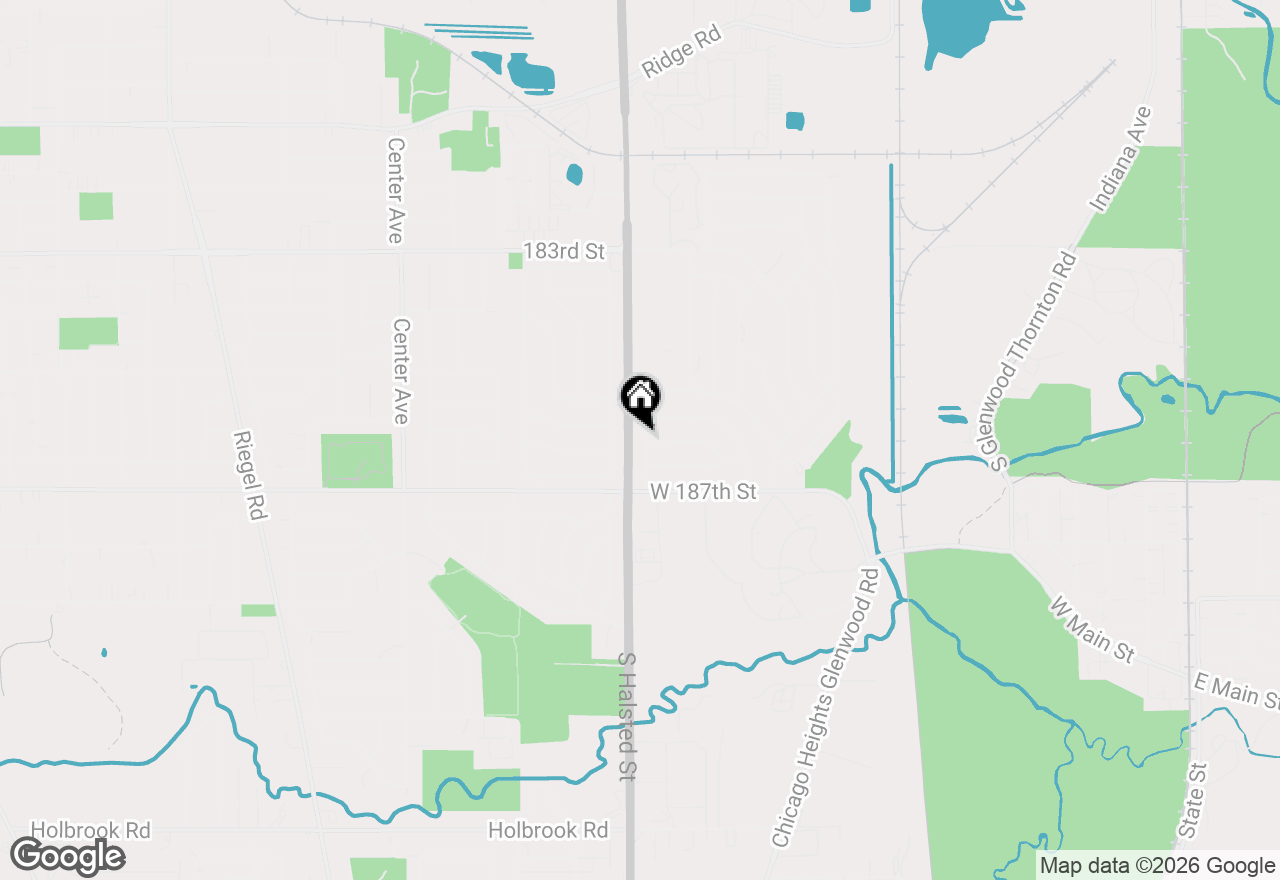 Map of 248 N Gay Court, Glenwood, IL 60425