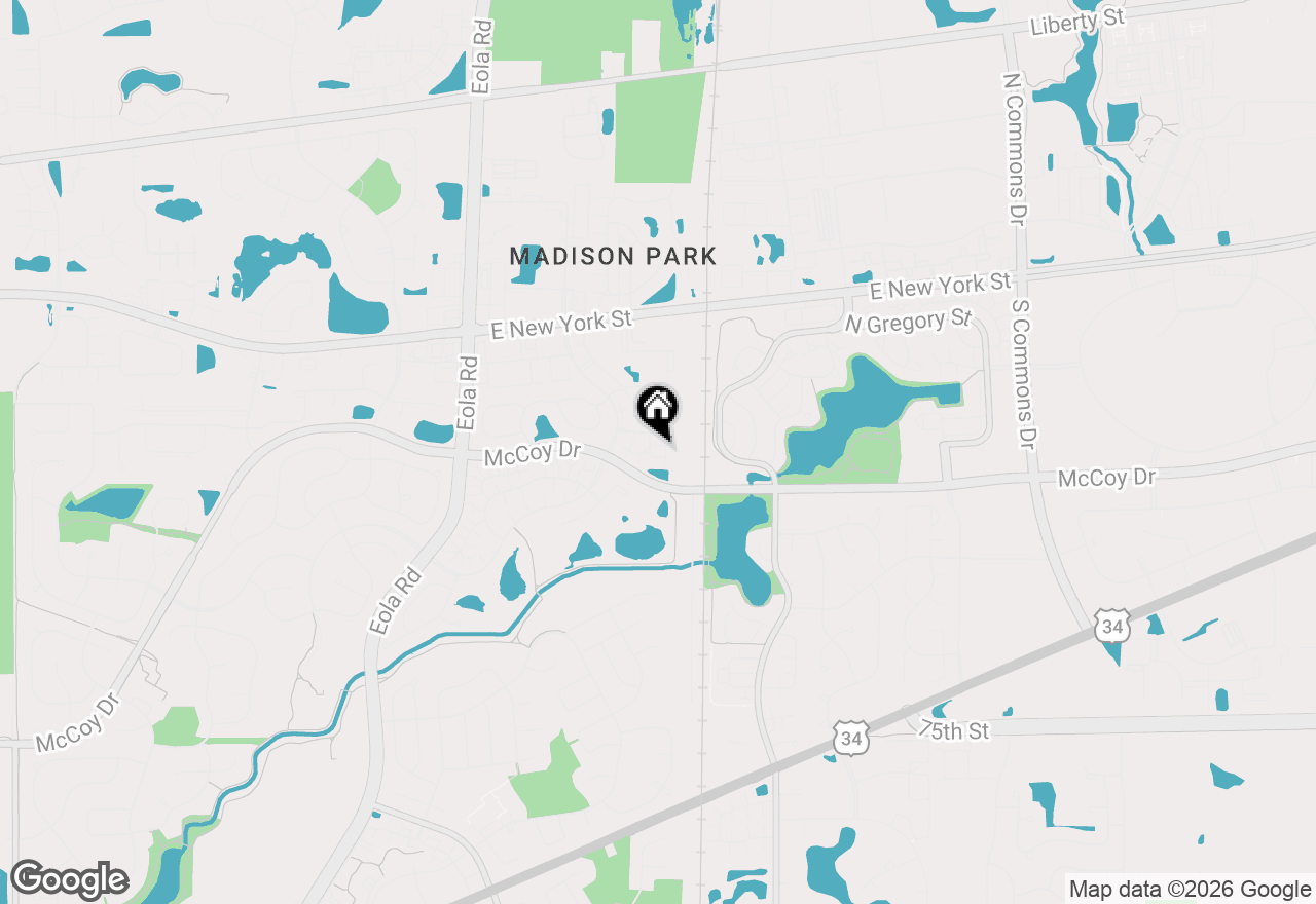 Map of 37 Heather Glen Drive #37, Aurora, IL 60504