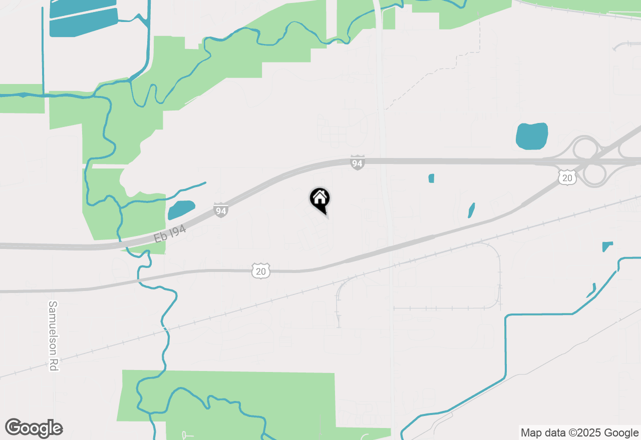 Map of 1162 Chesterfield Avenue, Burns Harbor, IN 46304