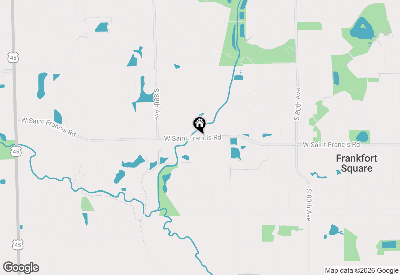 Map of 8510 W St Francis Road, Frankfort, IL 60423