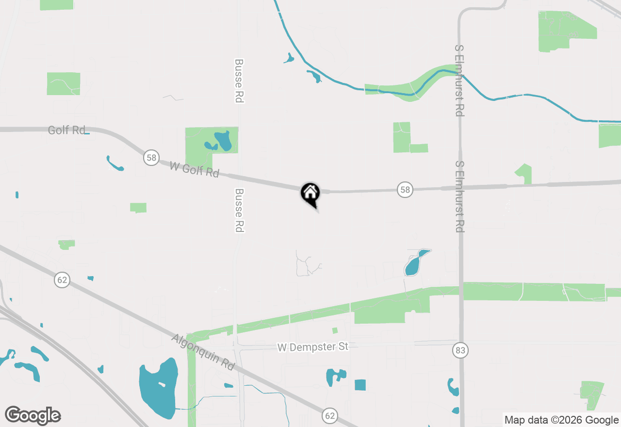 Map of 1014 S Grace Street, Mount Prospect, IL 60056