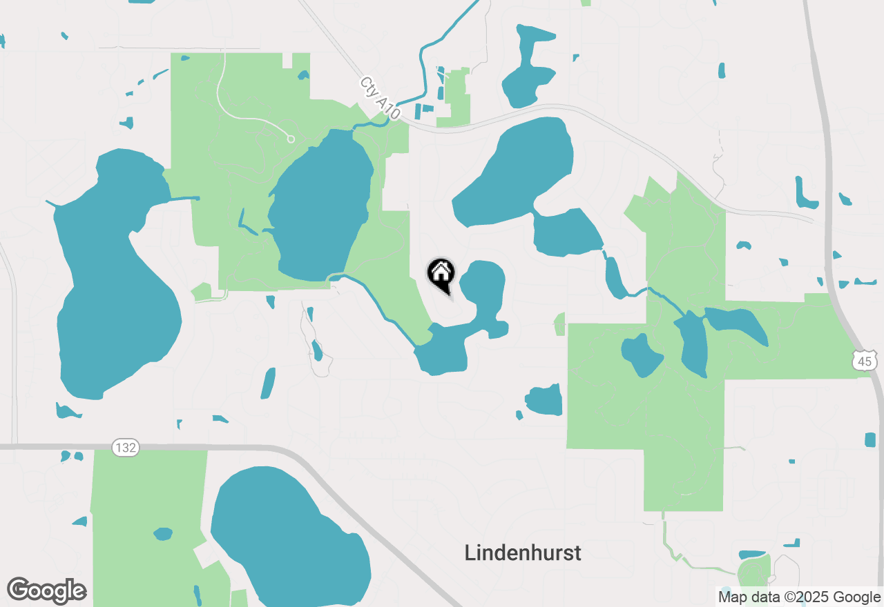 Map of 391 Northgate Road, Lindenhurst, IL 60046