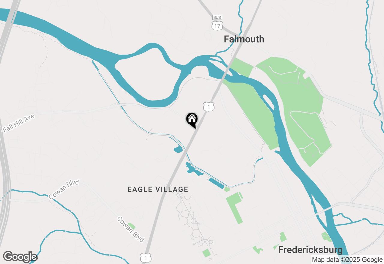 Map of 503 Emancipation Highway, Fredericksburg, VA 22401