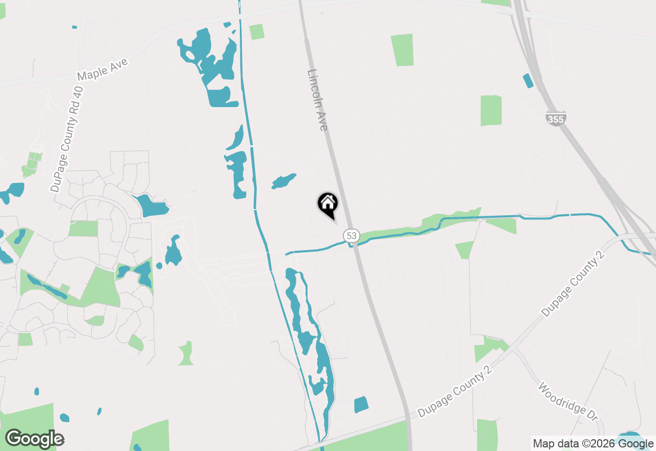 Map of 6275 Sandbelt Drive, Lisle, IL 60532