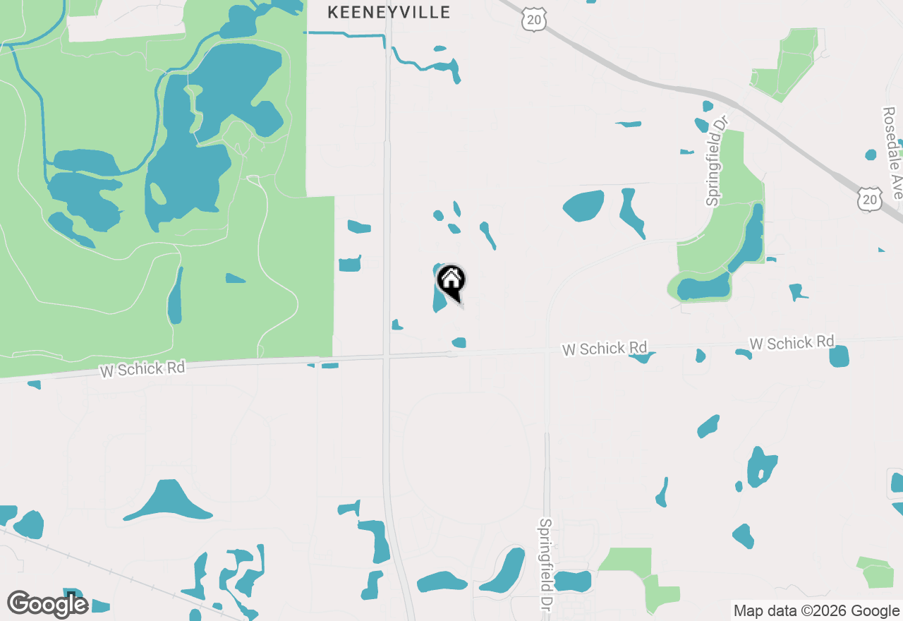 Map of 118 Seneca Trail, Bloomingdale, IL 60108