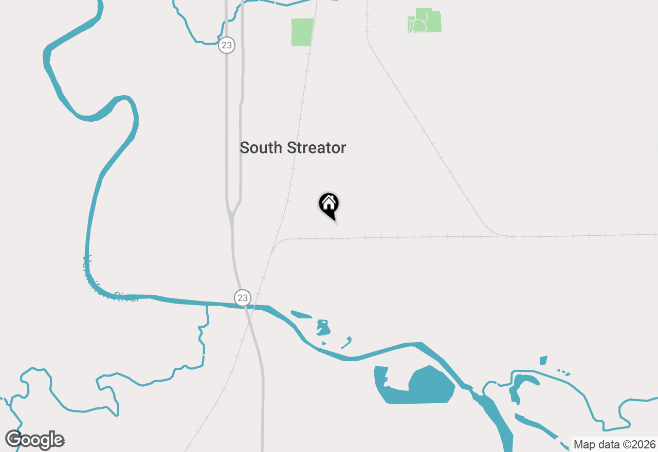 Map of 1718 Grace Street, Streator, IL 61364