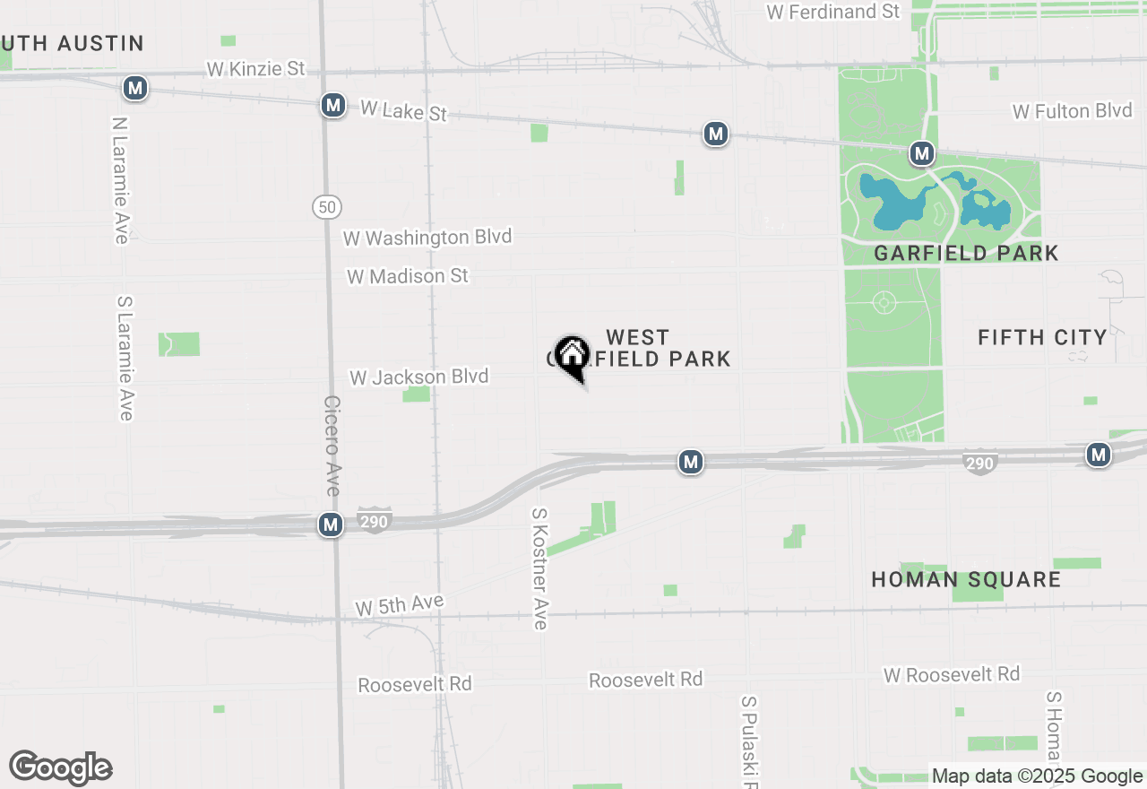 Map of 4316 W Gladys Avenue, Chicago, IL 60624