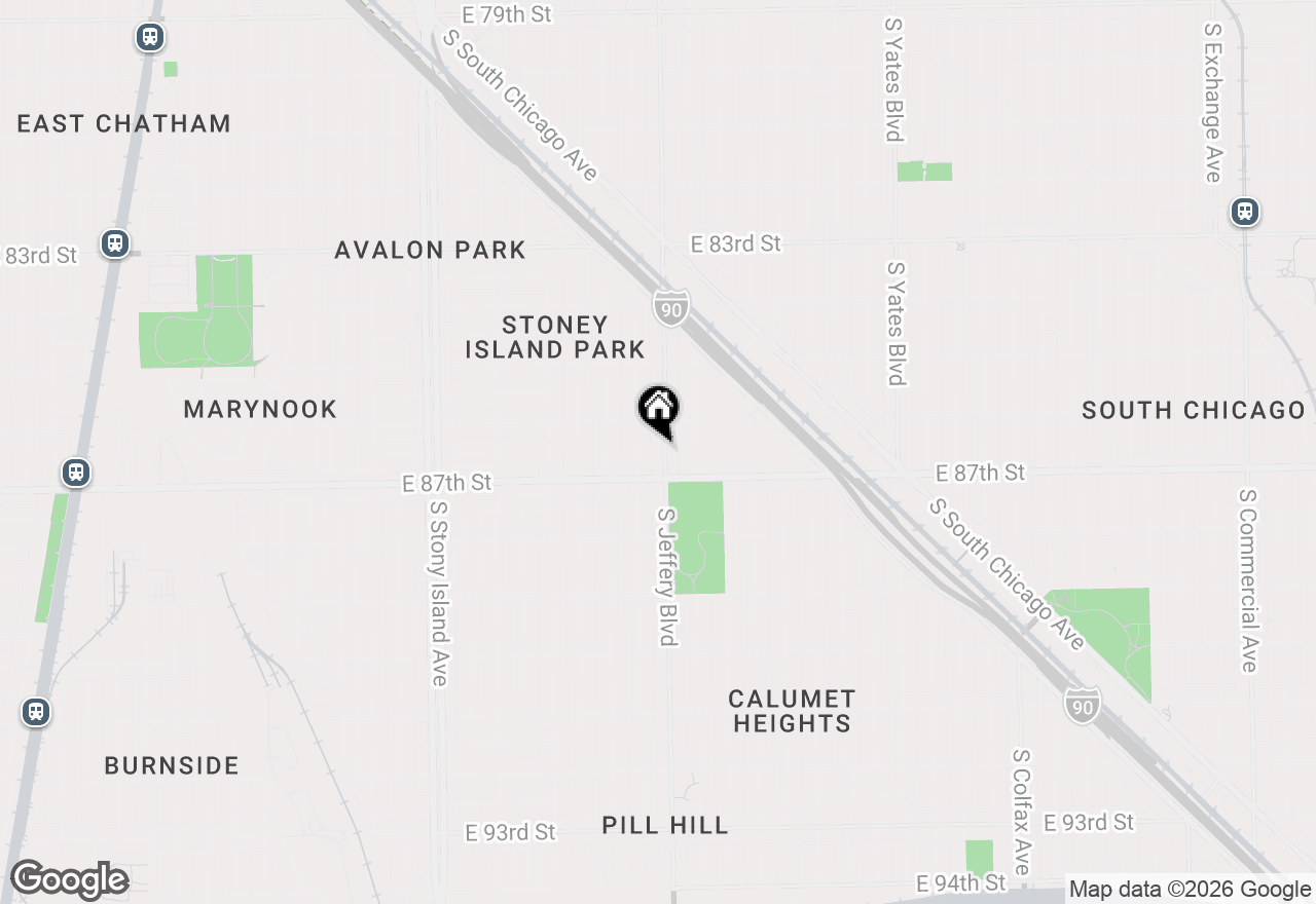 Map of 8632 S Jeffery Boulevard, Chicago, IL 60617