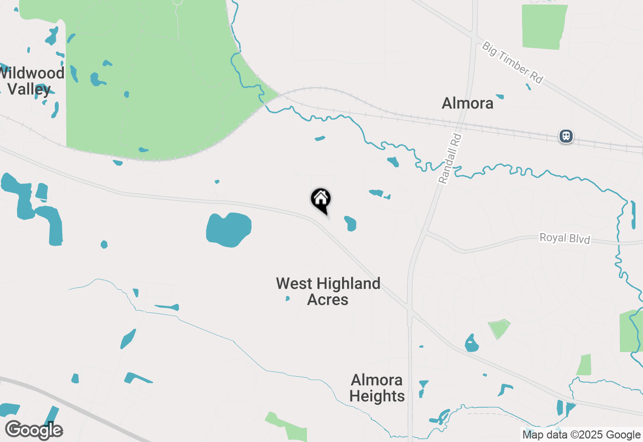 Map of 900 Glenmore Lane, Elgin, IL 60124
