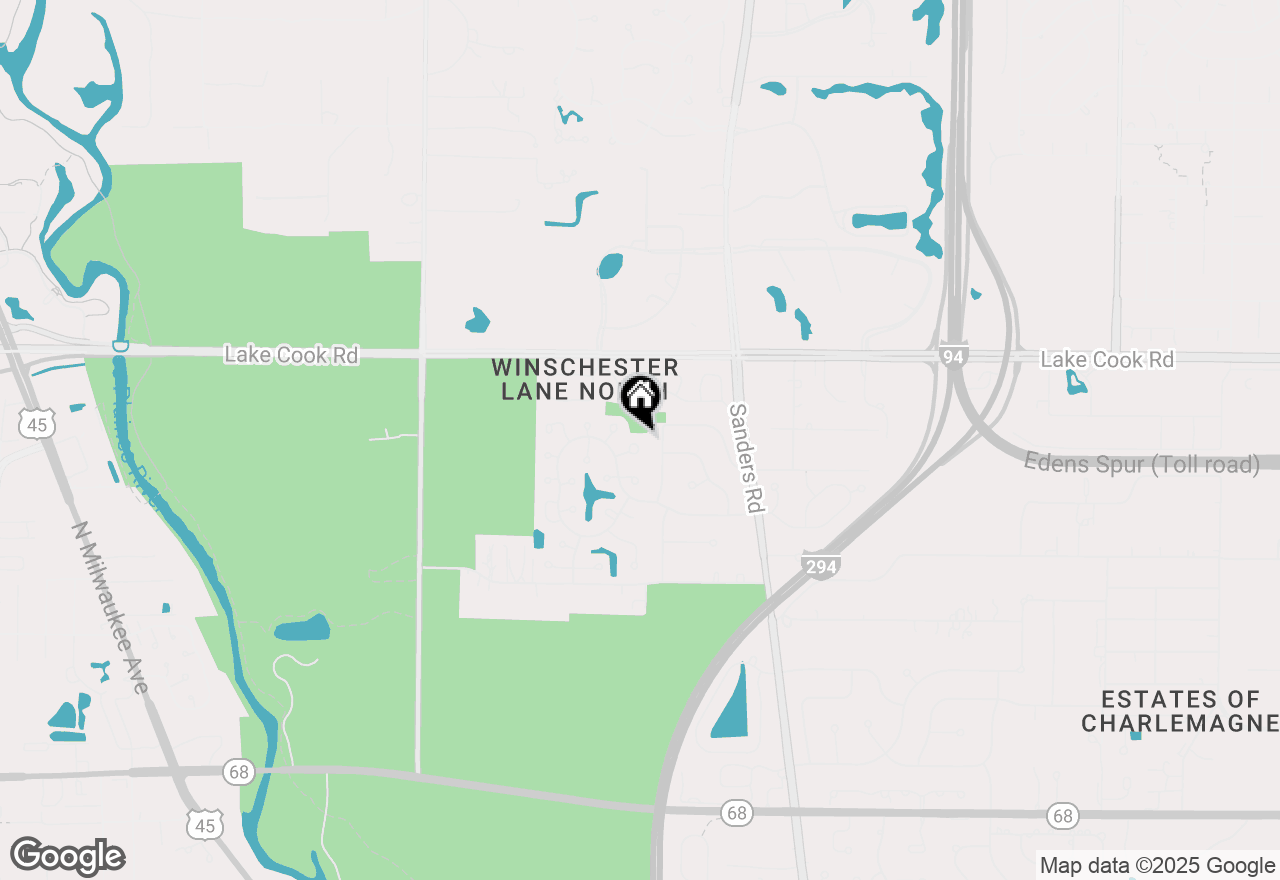 Map of 4530 Lindenwood Lane, Northbrook, IL 60062