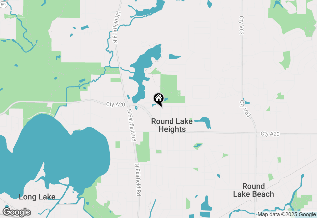 Map of 1820 Tomahawk Trail, Round Lake Heights, IL 60073