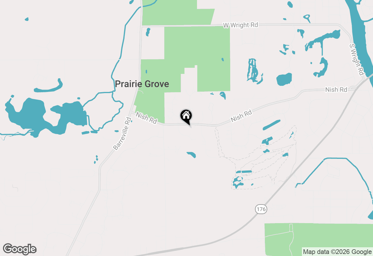 Map of 2899 Nish Road, Crystal Lake, IL 60012