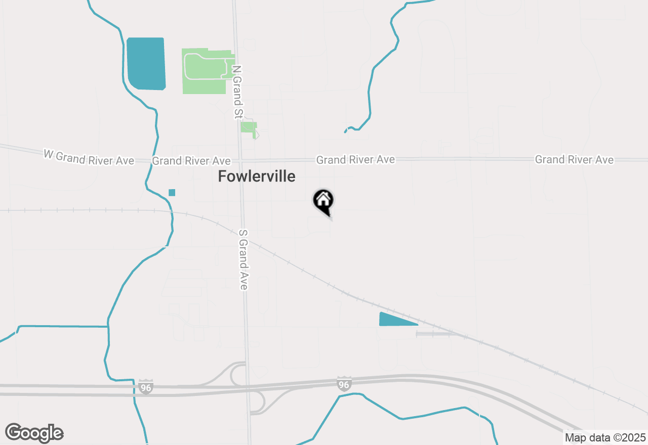 Map of 696 Jessica Circle, Fowlerville, MI 48836
