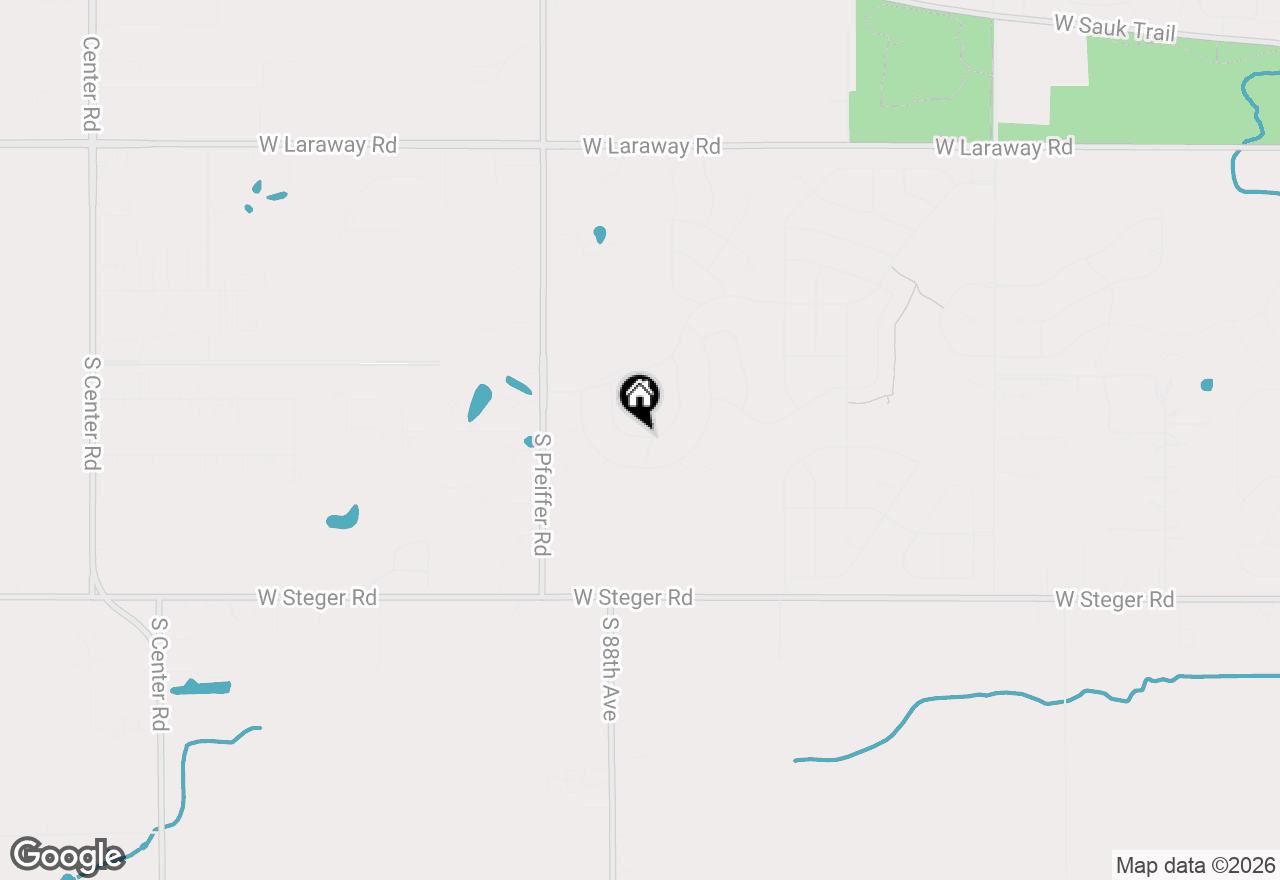 Map of 8613 High Stone Way, Frankfort, IL 60423