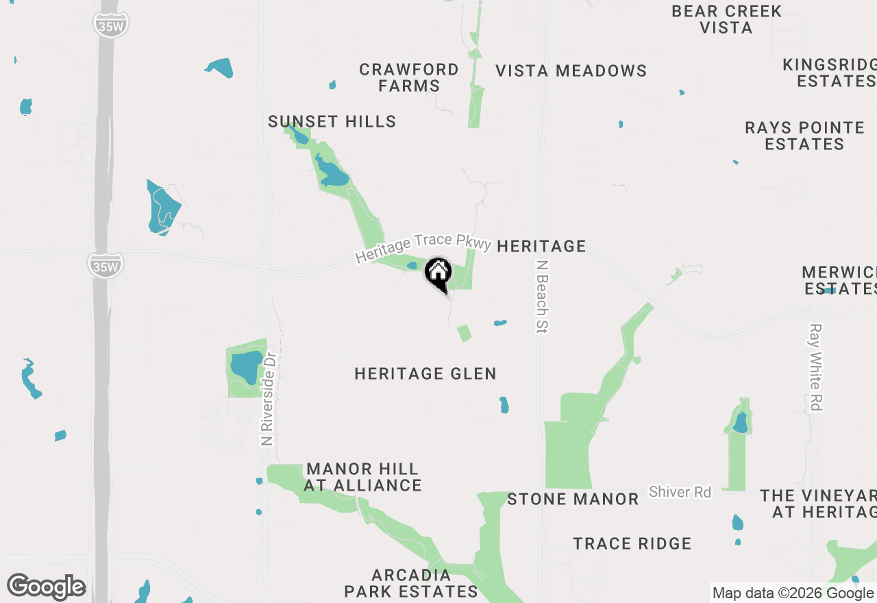 Map of 9437 Pastime Court, Fort Worth, TX 76244