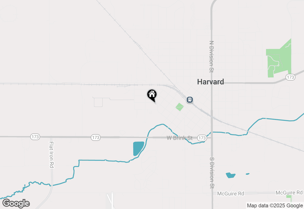 Map of 706 W Thompson Street, Harvard, IL 60033