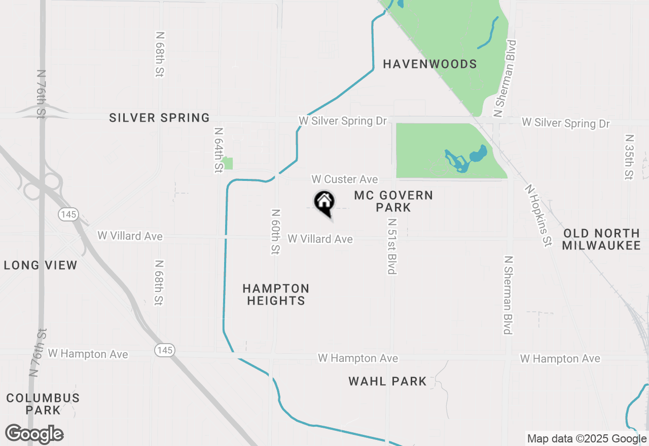 Map of 5236 N 56th St, Milwaukee, WI 53218