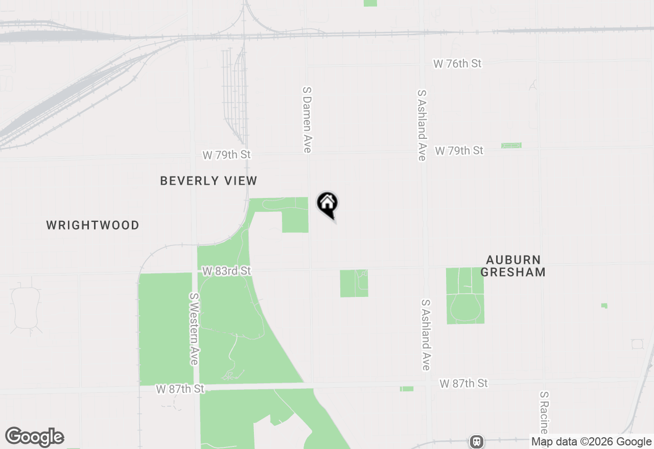 Map of 8129 S Winchester Avenue, Chicago, IL 60620