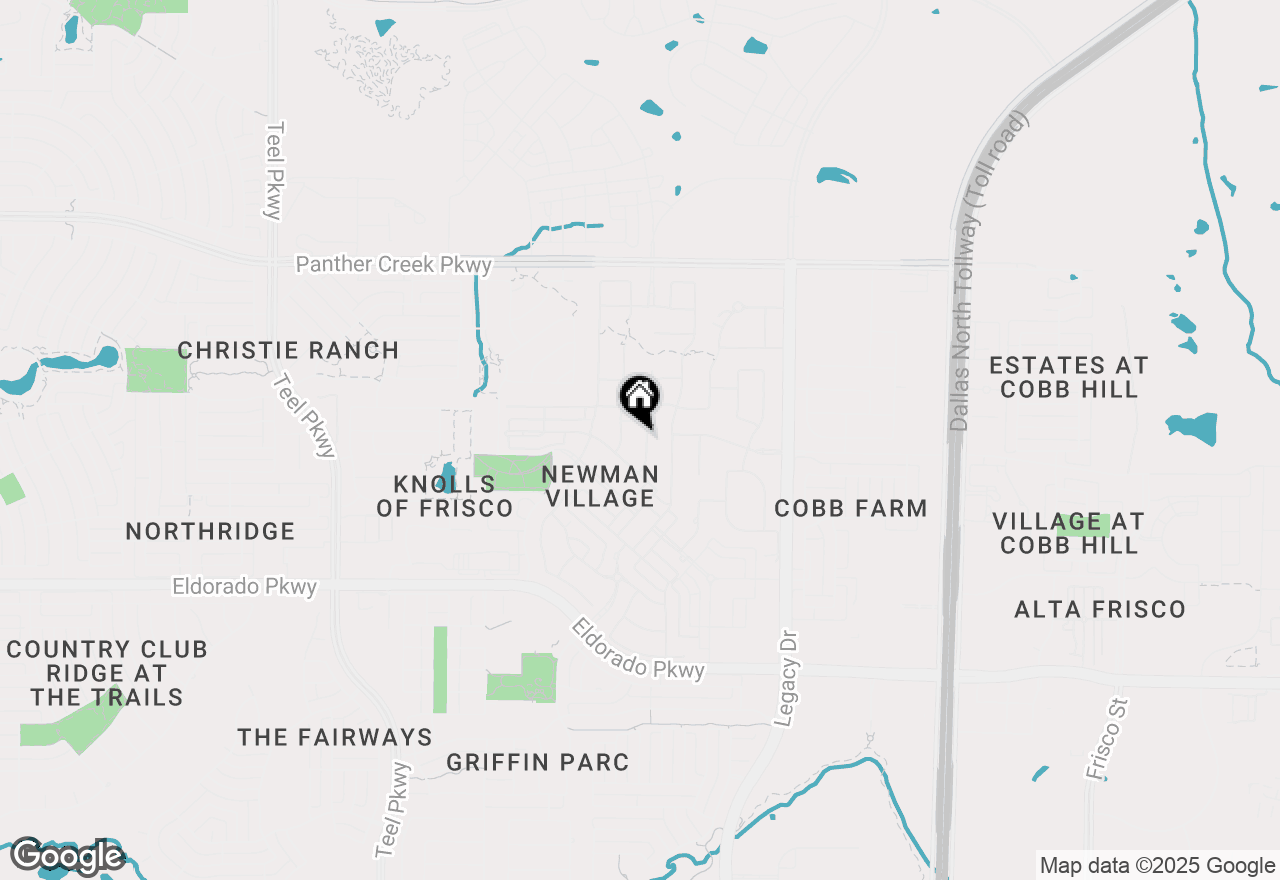 Map of 12699 Canyon Oaks Drive, Frisco, TX 75033