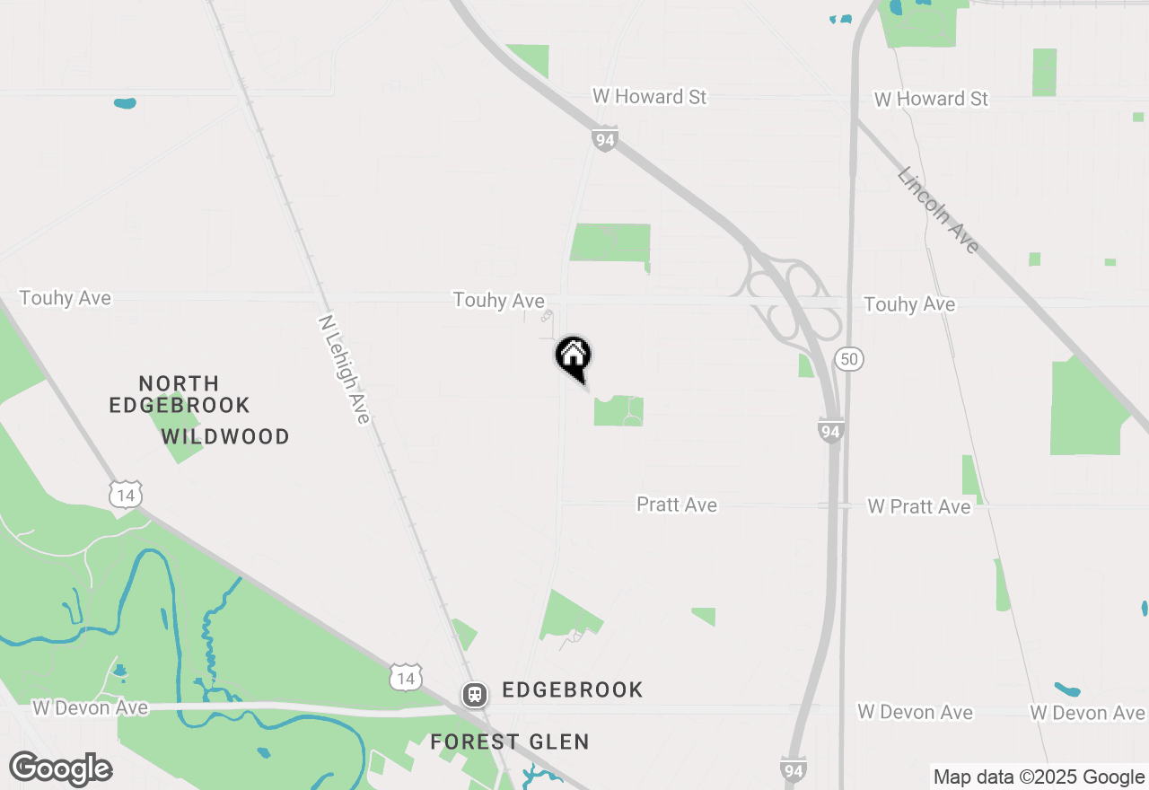 Map of 5339 Lunt Avenue, Skokie, IL 60077