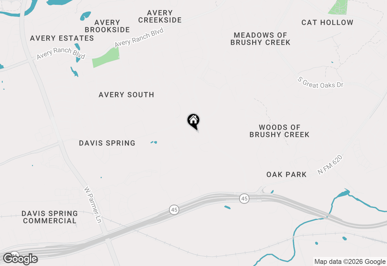 Map of 9010 Palmito Dr, Austin, TX 78717